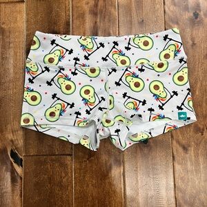 WOD bottom avocado lifting shorts